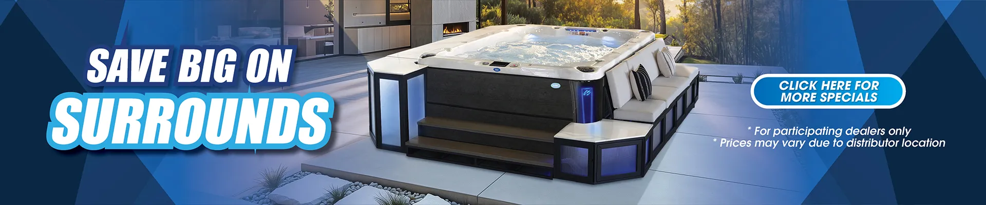 Calspas hot tub being used in a family setting - South Bend