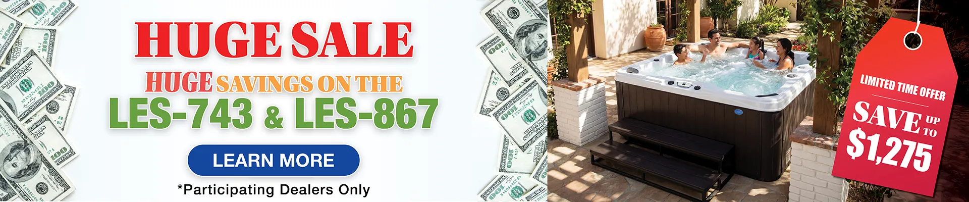 Calspas hot tub being used in a family setting - South Bend